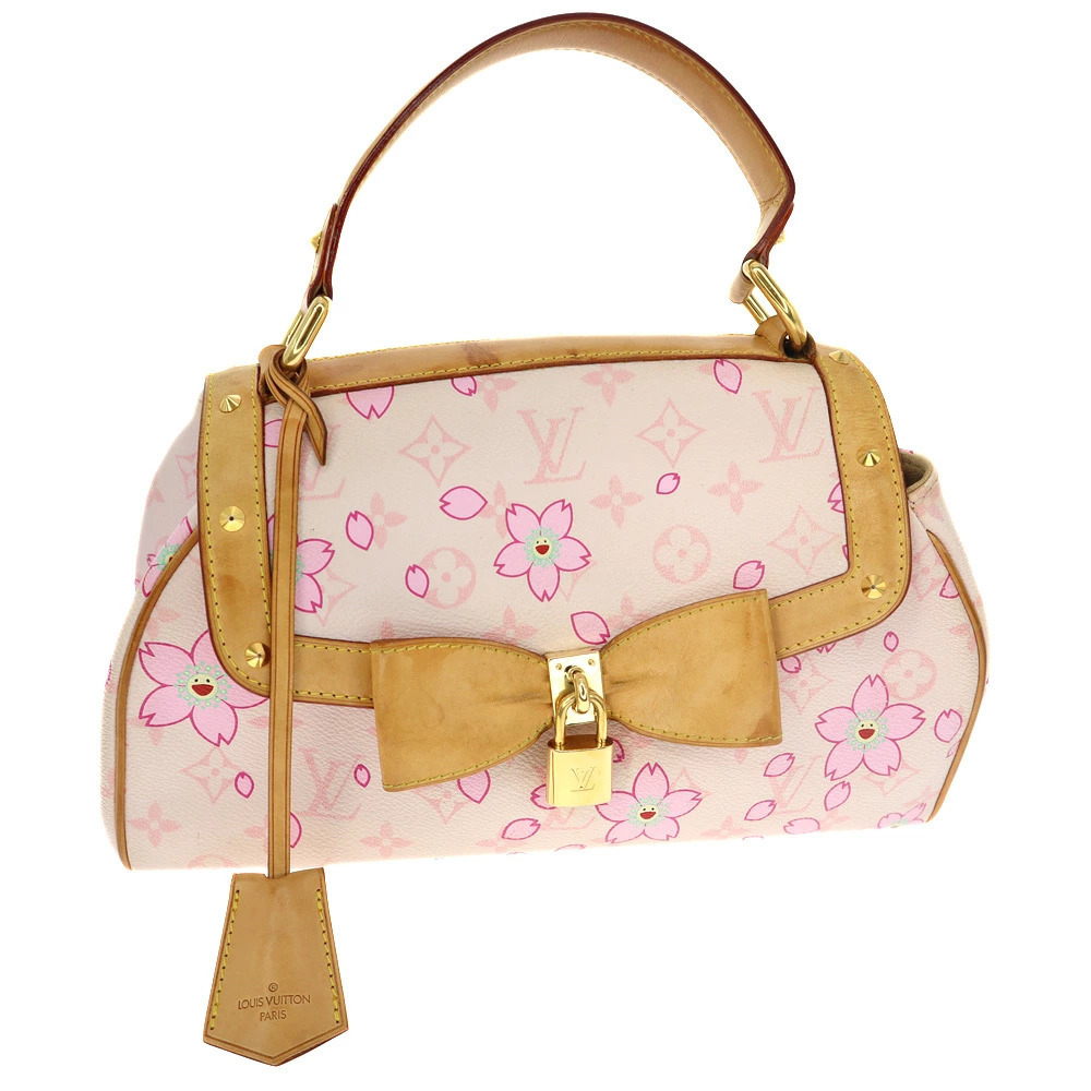 LOUIS VUITTON Sac Retro Monogram Cherry Blossom Takashi Murakami